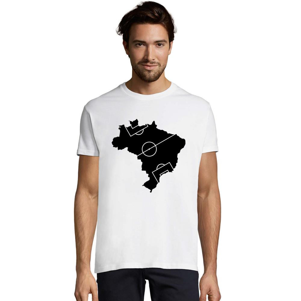Brasilien Fußballfeld schwarzes Imperial T-Shirt