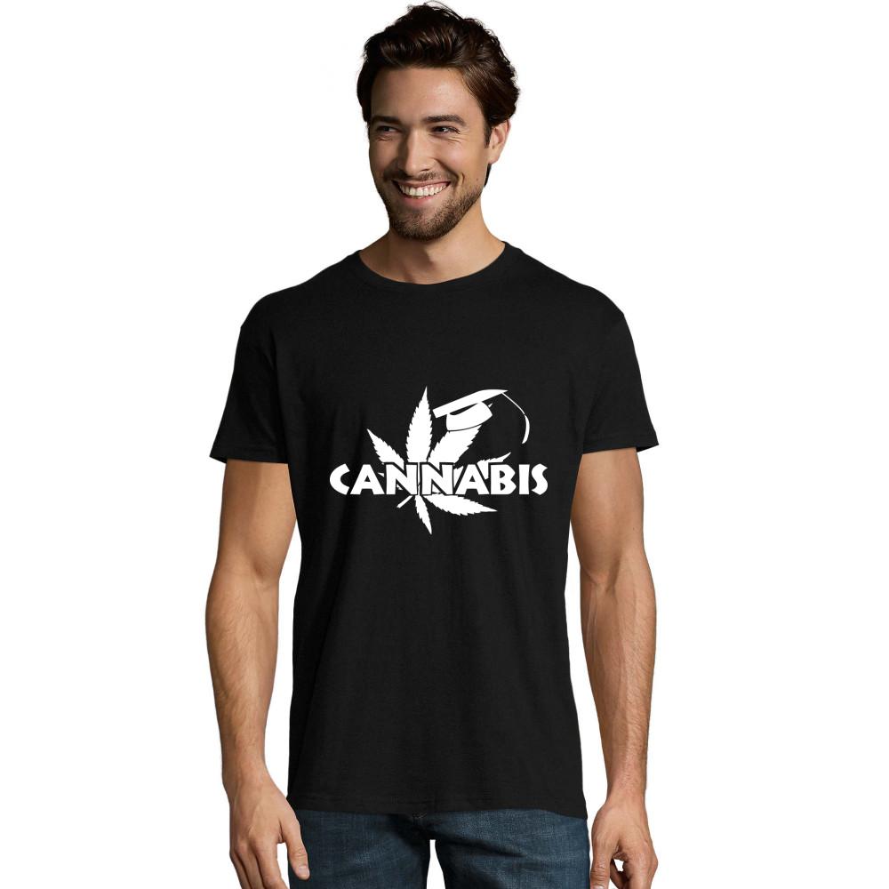 Cannabis Abitur weißes Imperial Fit T-Shirt