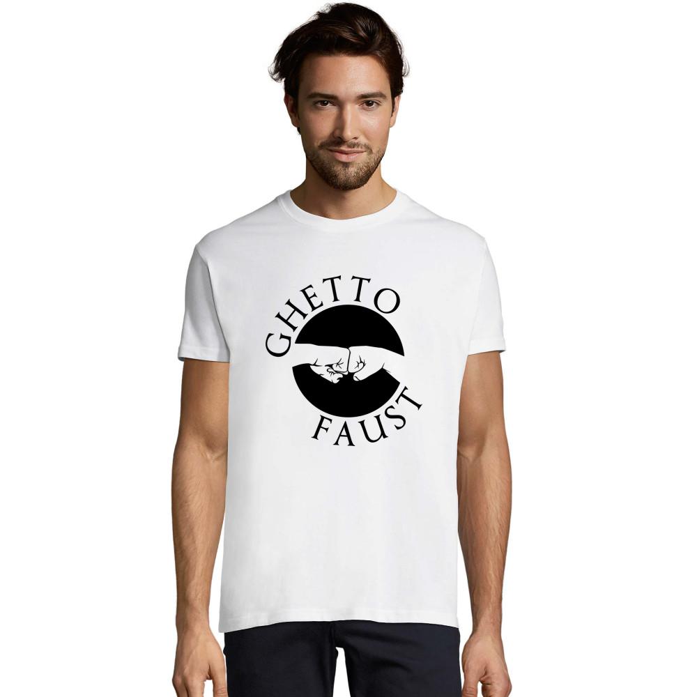 Ghettofaust mit Text schwarzes Imperial T-Shirt