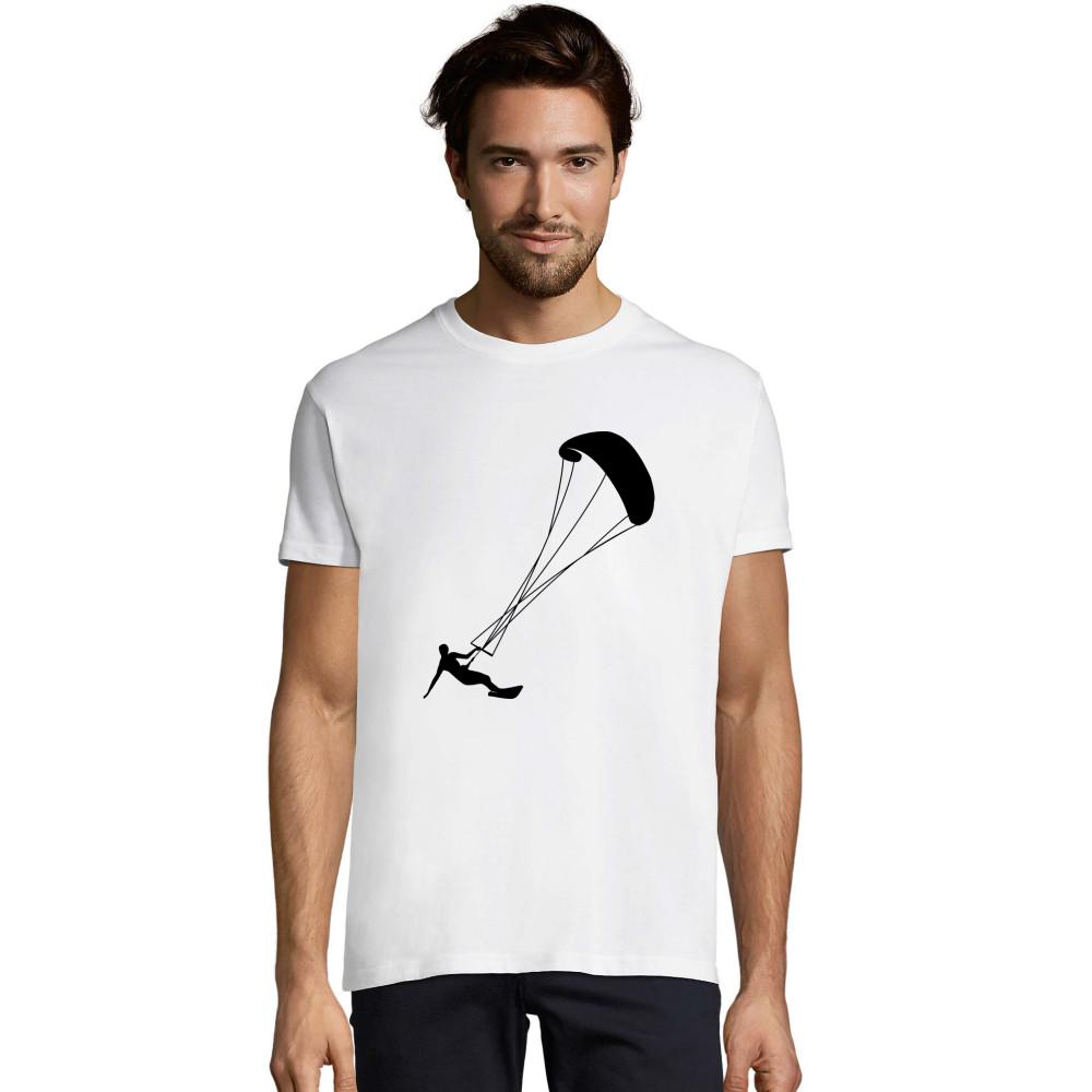 Kiten Kitesurfen schwarzes Imperial T-Shirt