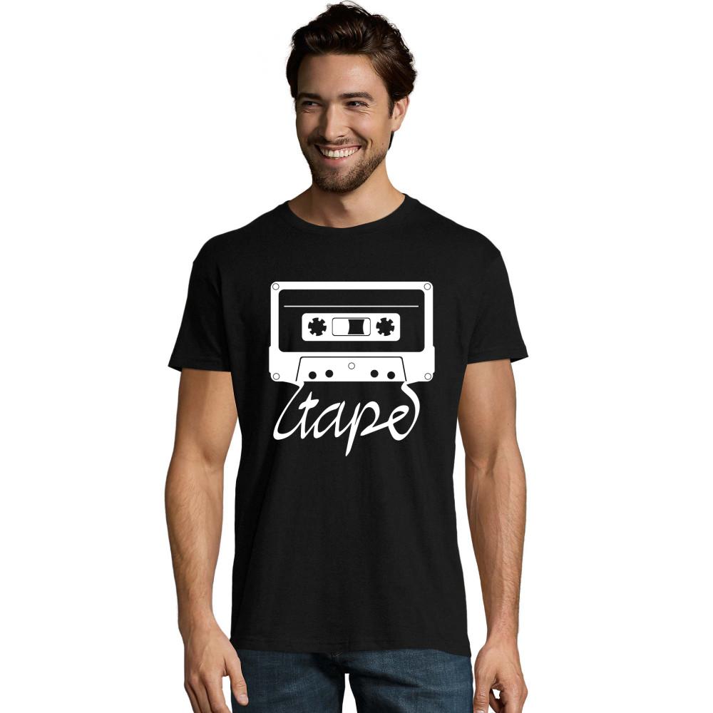 Tape Kassette weißes Imperial T-Shirt