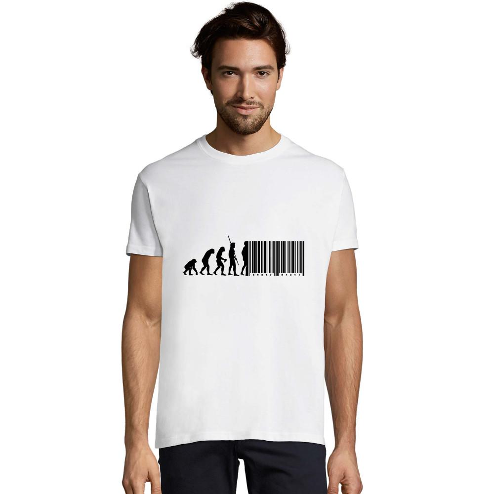 Evolution Strichcode schwarzes Imperial T-Shirt