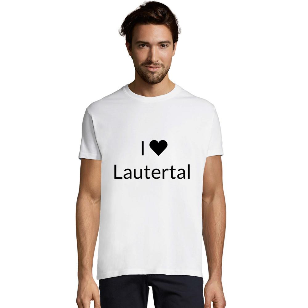 I Love Lautertal schwarzes Imperial T-Shirt