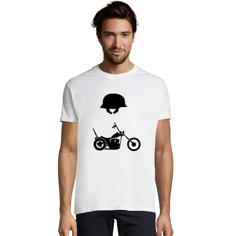 Chopper und Helm schwarzes Imperial T-Shirt