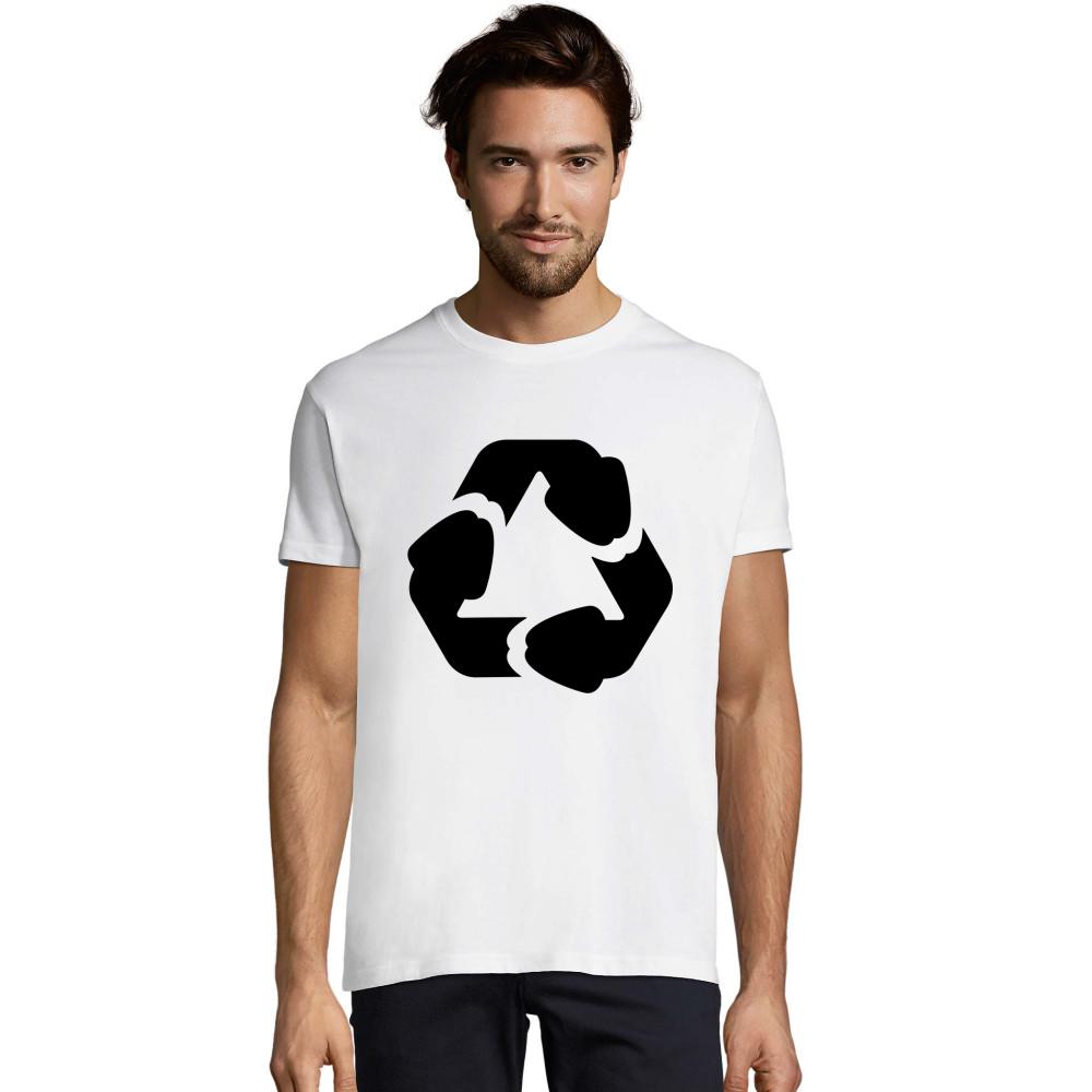 Penis recycling schwarzes Imperial T-Shirt