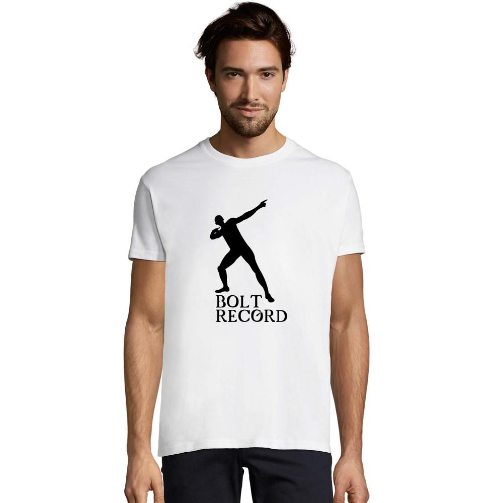 Bolt Record schwarzes Crusader Bio T-Shirt