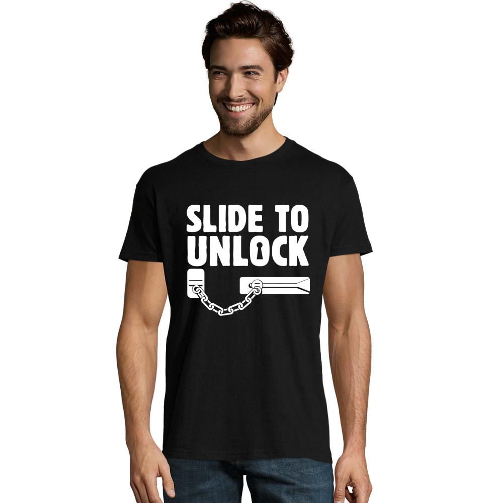 slide to unlock Türkette weißes Imperial T-Shirt