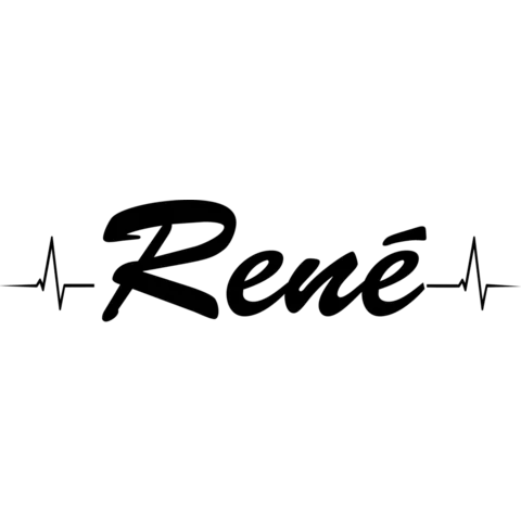 deine Name als Herzschlag René   