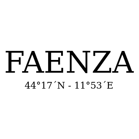 Faenza Koordinaten