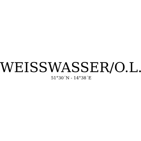 Weißwasser/o.l. Koordinaten
