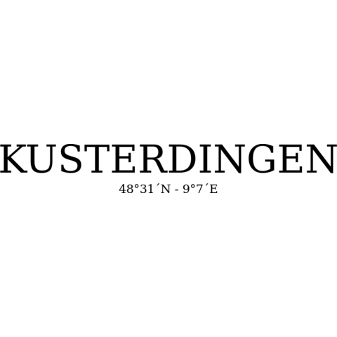 Kusterdingen Koordinaten