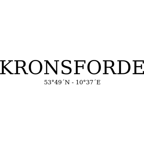Kronsforde Koordinaten
