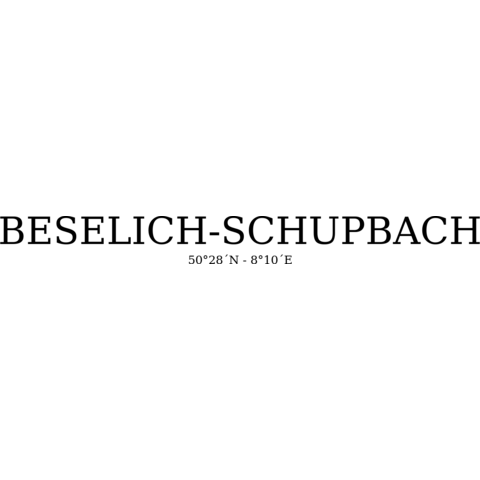 Beselich-schupbach Koordinaten