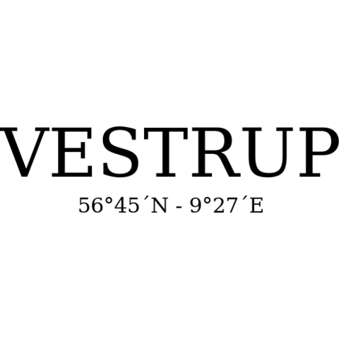 Vestrup Koordinaten