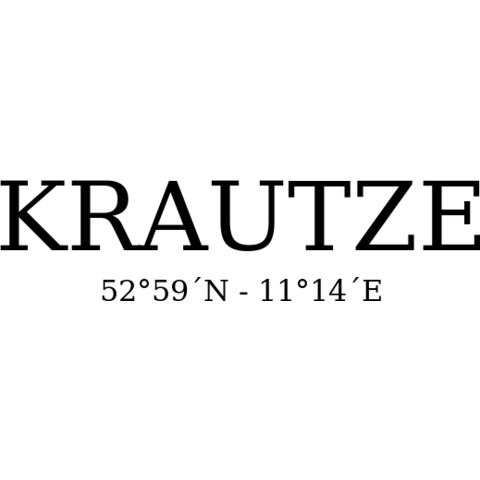 Krautze Koordinaten