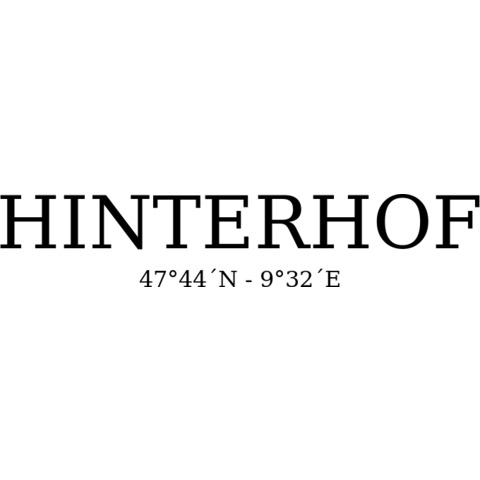 Hinterhof Koordinaten
