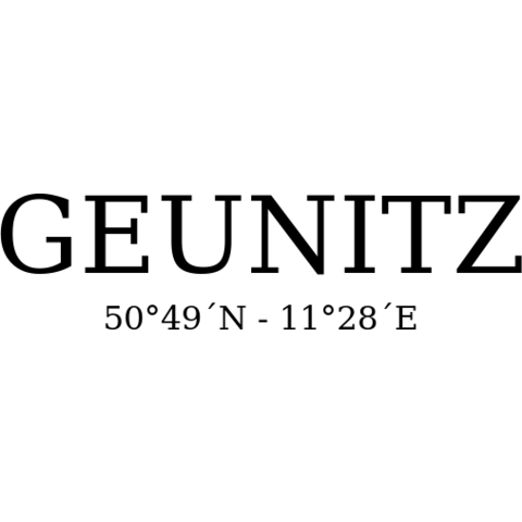 Geunitz Koordinaten