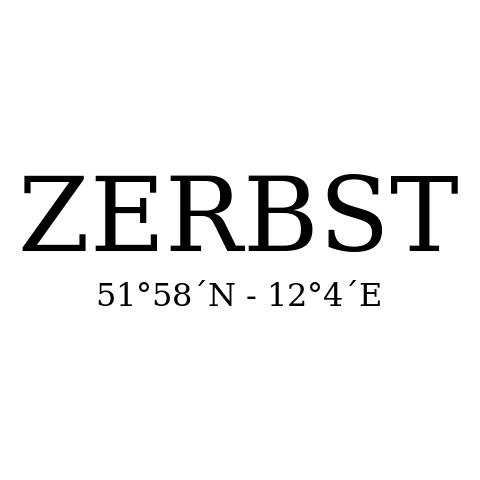 Zerbst Koordinaten