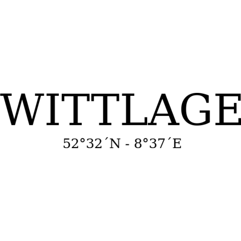Wittlage Koordinaten