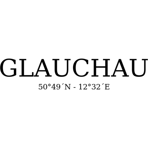 Glauchau Koordinaten