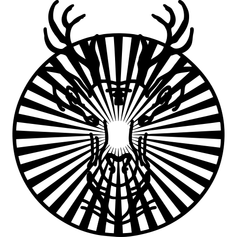 Hirsch im Kreis