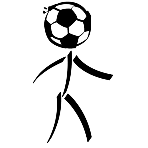 Fussball Strichmännchen