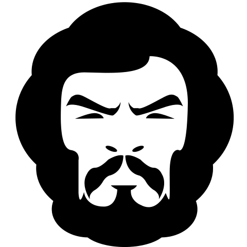 Behaarter Kopf