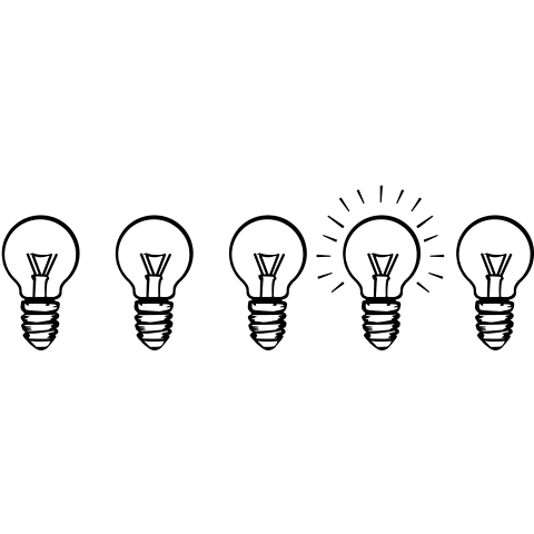 Glühbirne Evolution