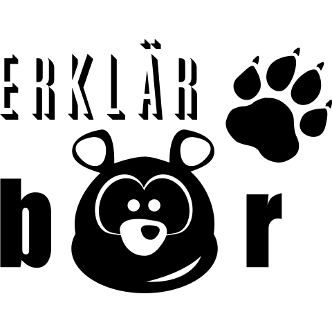 Erklärbär mit Tatze