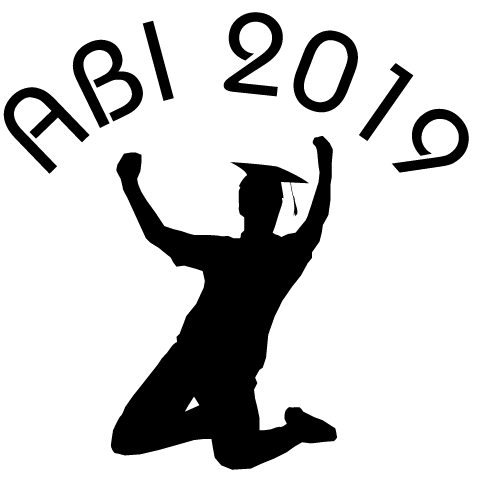 Abi Abschluss mit Jubel