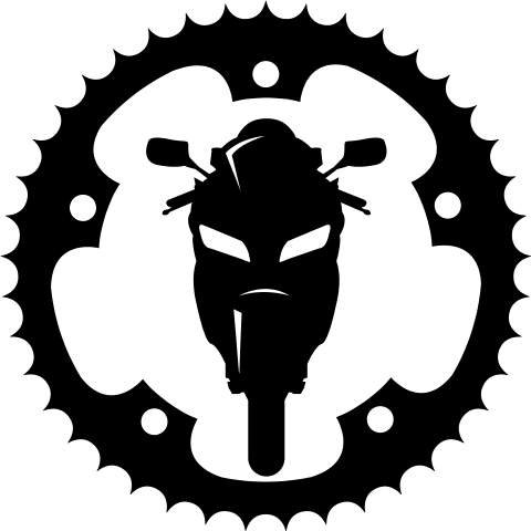 Kettenblatt Motorrad Front