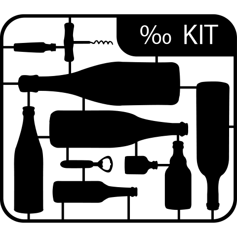 Alkohol Flaschen Kit