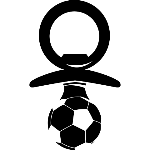 Fußball Schnuller