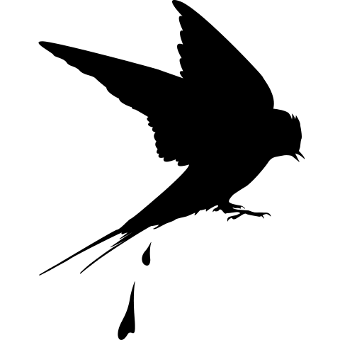 Scheißende Schwalbe