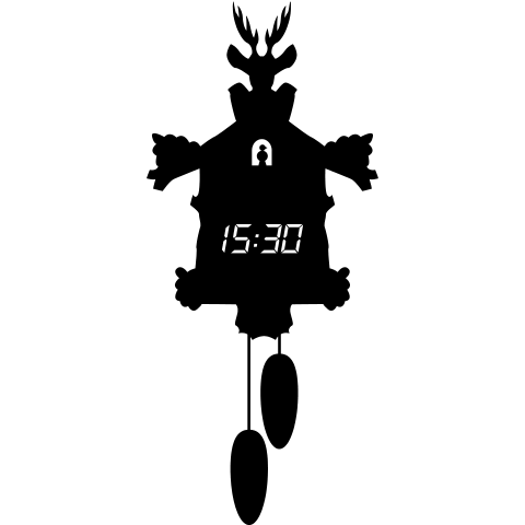 Digitale Kuckucksuhr