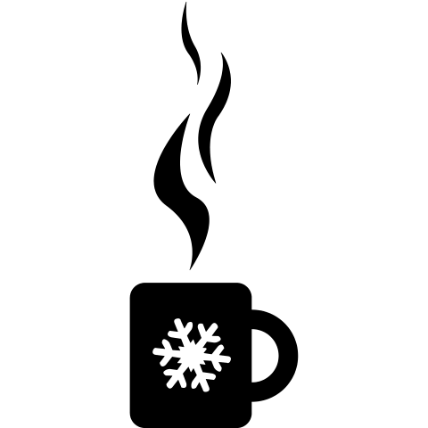 Heiße Glühweintasse