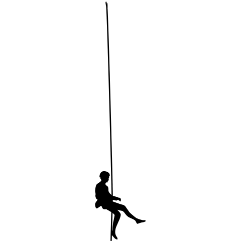 Seilklettern