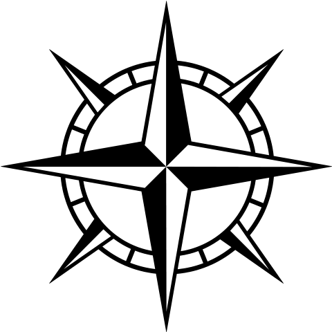 Windrose Kreuz