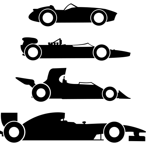 Rennauto Evolution