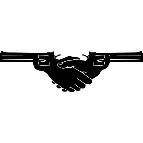 Revolver Handschlag