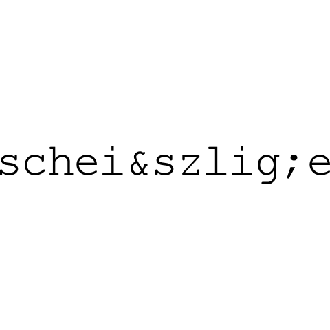 Scheiße Ascii Code