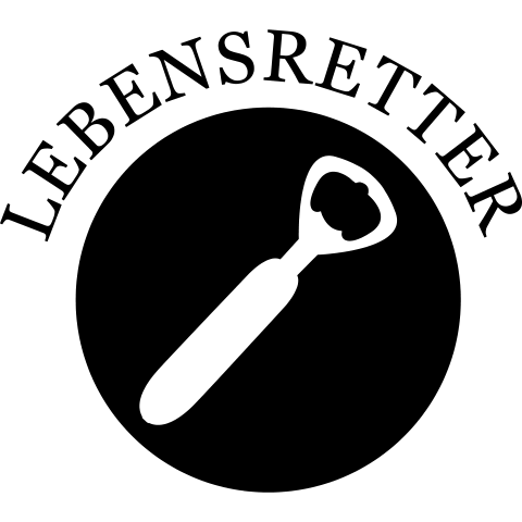 Lebensretter Flaschenöffner