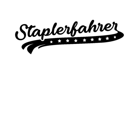 Gabelstapler Logo Gabelstaplerfahrer Staplerfahrer