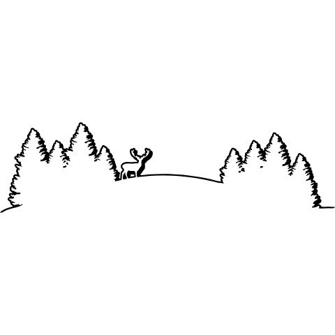 Schwarzwald Silhouette