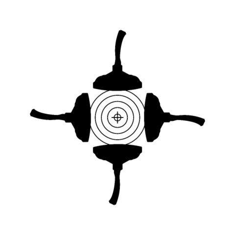 Stockschießen Eisstockschießen Zielkreis