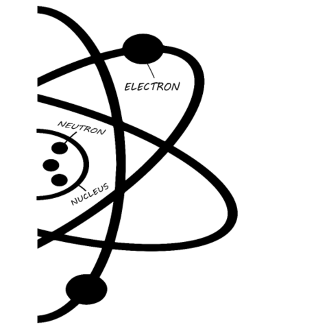 Chemie Chemiker Halbes Atom für Paare Freunde