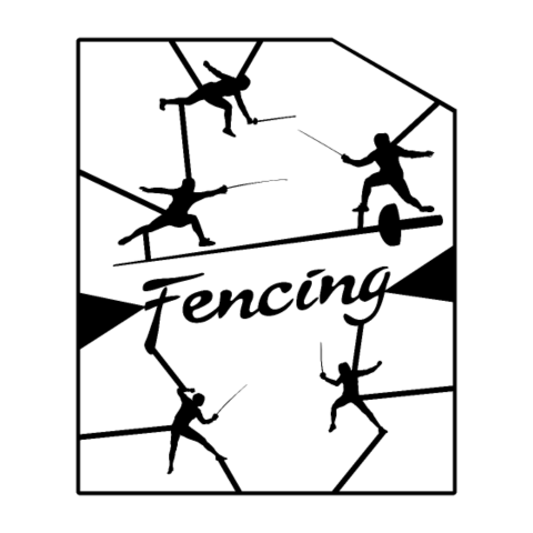 Fencing Fechten Schwertkampf Kit