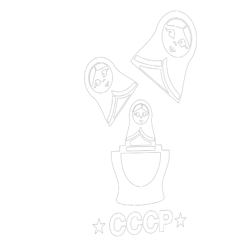 Russische Matroschkas CCCP