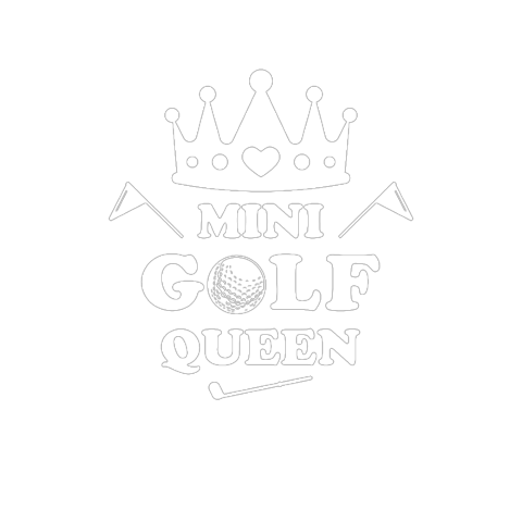 Minigolf Queen Minigolferin Minigolfspieler Golfen