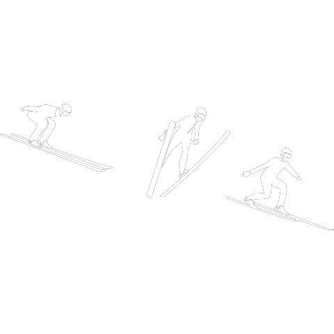 Skispringer Evolution